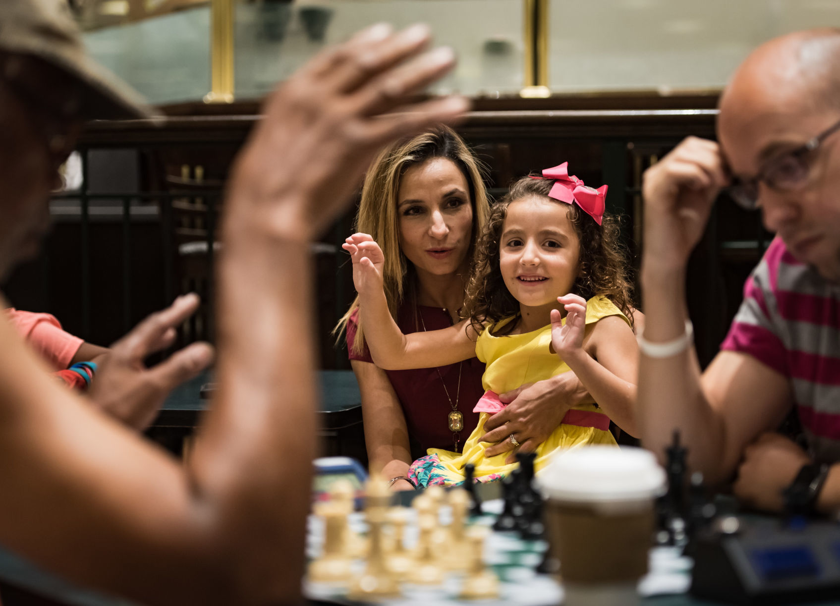 Celine Atassi 5 Year Old Chess Player